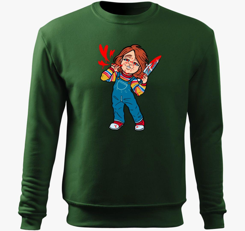 Kawaii Chucky pulover s kapuco