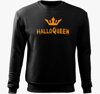 HalloQueen oranžna pulover s kapuco