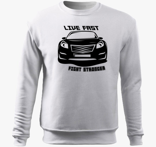 Live fast 7 pulover s kapuco