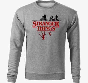 Stranger Things 3 sziluett pulover s kapuco