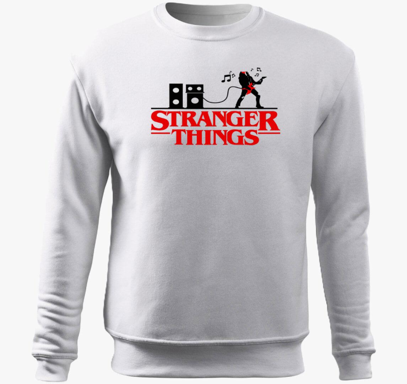 Stranger Things 4 sziluett pulover s kapuco