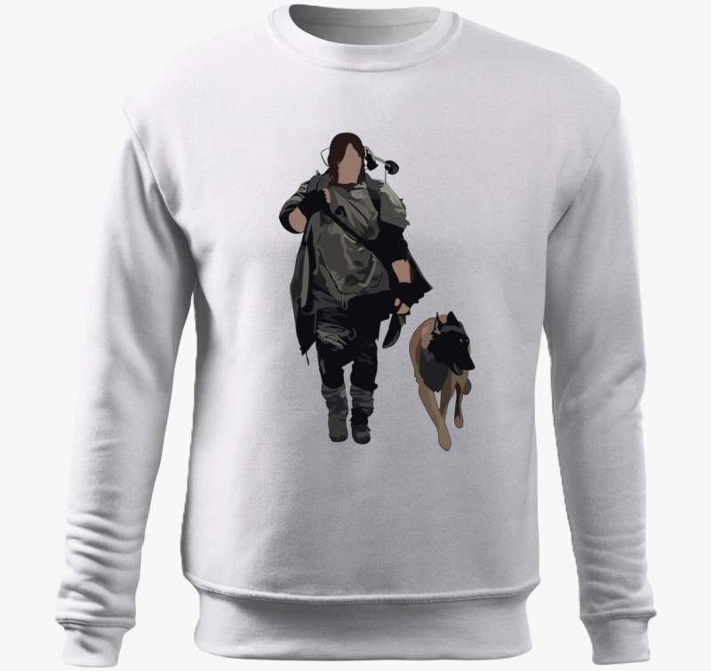 Daryl and Dog pulover s kapuco