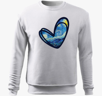 Starry night pulover s kapuco