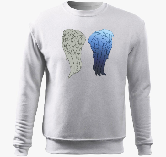 Daryl vest wings pulover s kap...