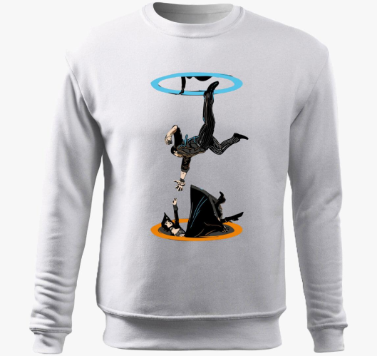 Portal 2 portals pulover s kap...
