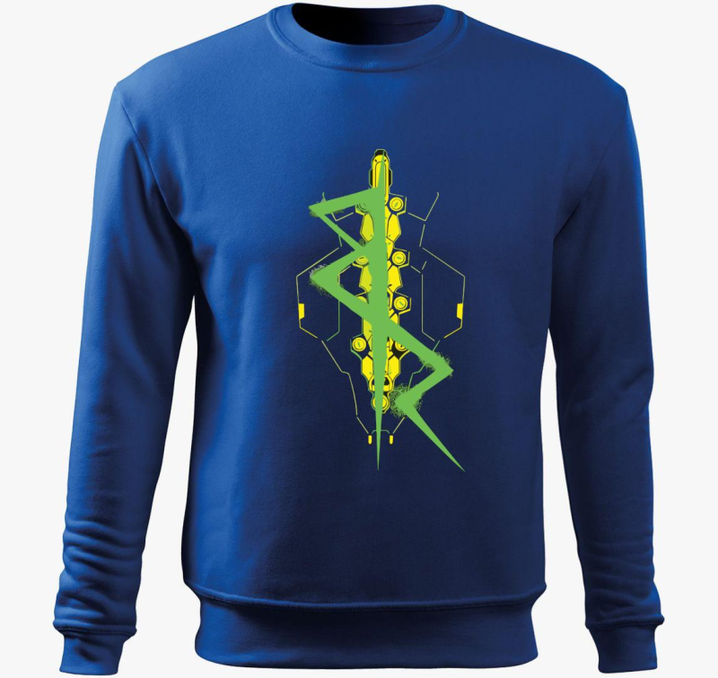 Cyberpunk art pulover s kapuco