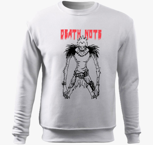 Deathnote art pulover s kapuco