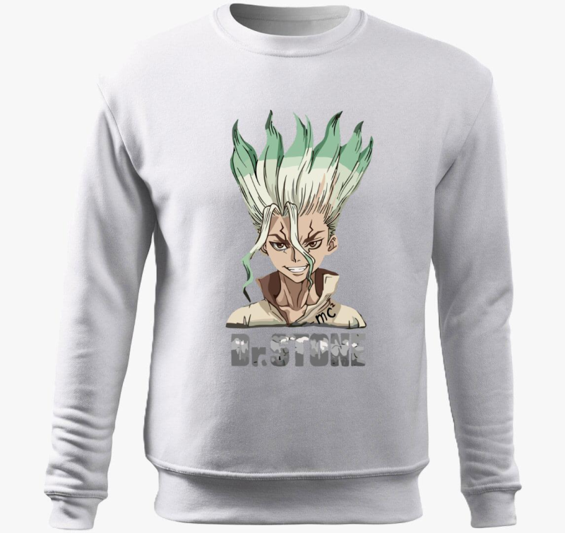 Dr Stone pulover s kapuco