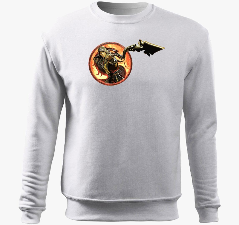 Mortal Kombat Scorpion 3D pulover s kapuco
