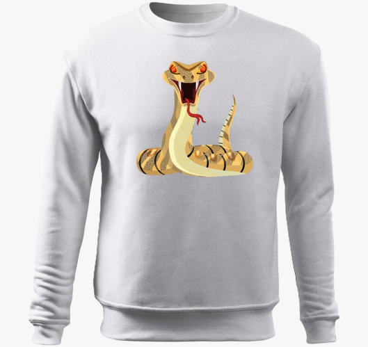 Snake pulover s kapuco