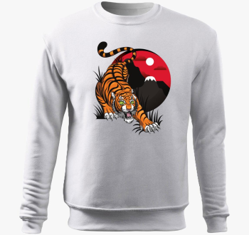 Tiger with horizon pulover s kapuco