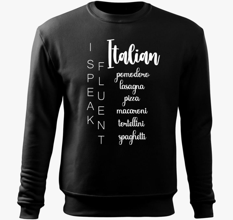 fluent italian food pulover s kapuco