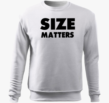 Size Matters pulover s kapuco