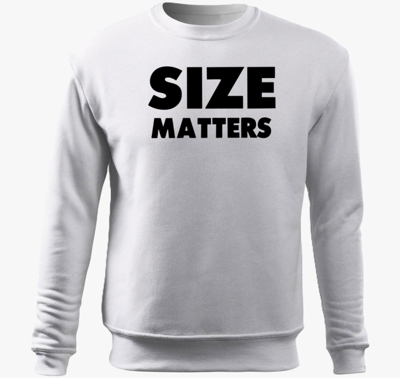Size Matters pulover s kapuco