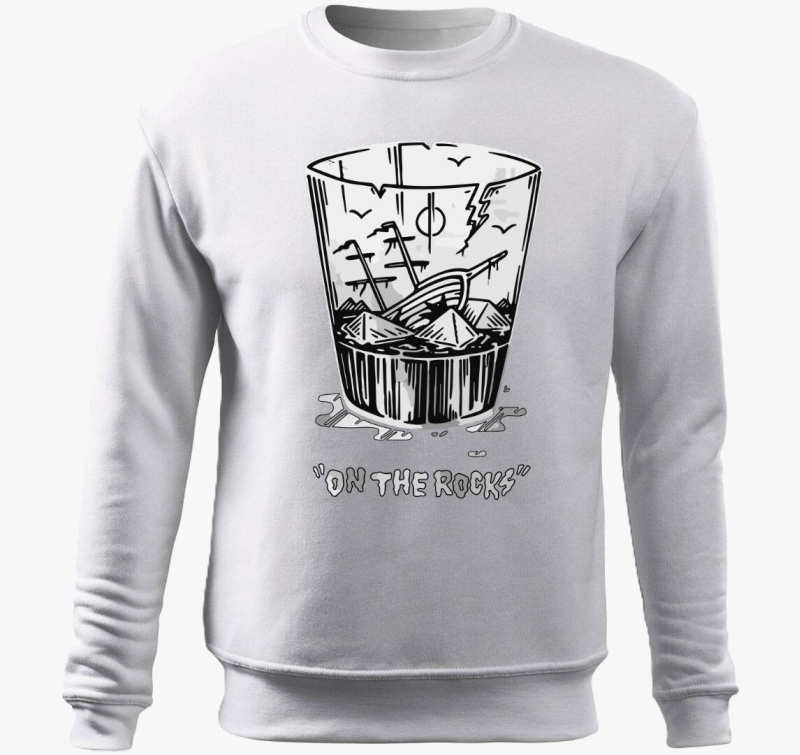 On the rocks pulover s kapuco