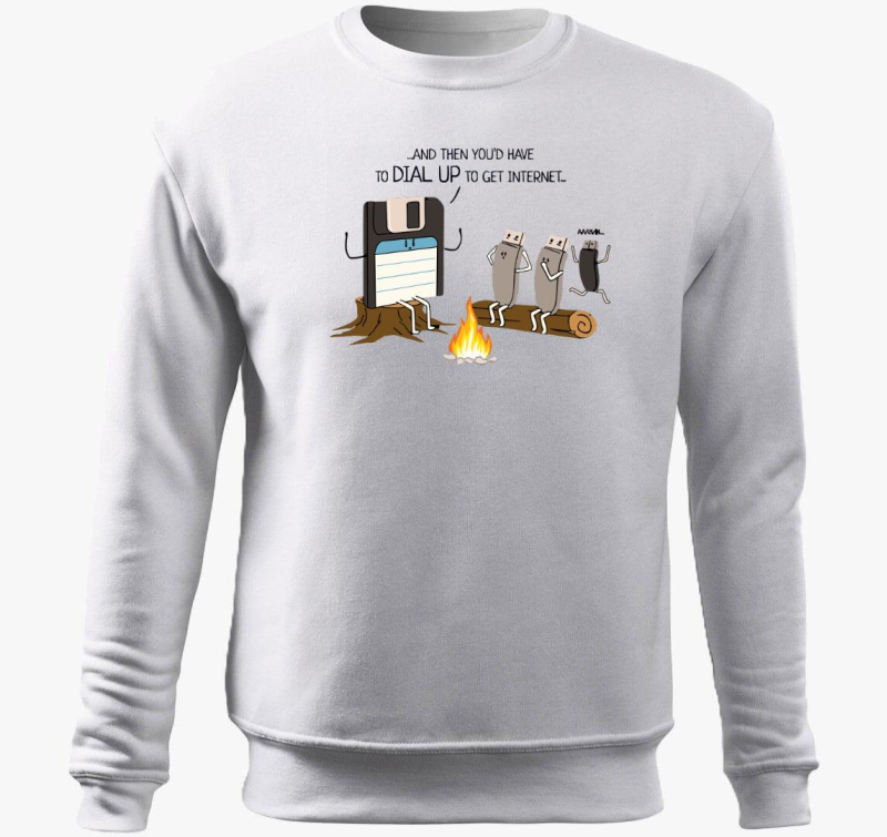 Dial up pulover s kapuco