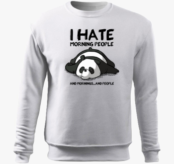 I hate morning peopl...