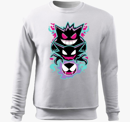 Pokemon Haunter pulover s kapu...