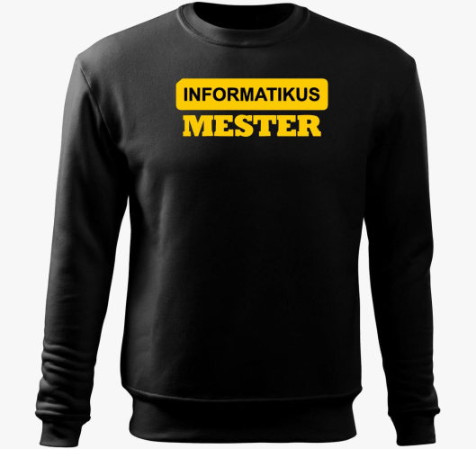 Informatikus mester pulover s ...