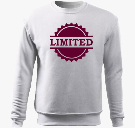 Limited pulover s kapuco
