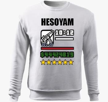 Hesoyam GTA pulover s kapuco