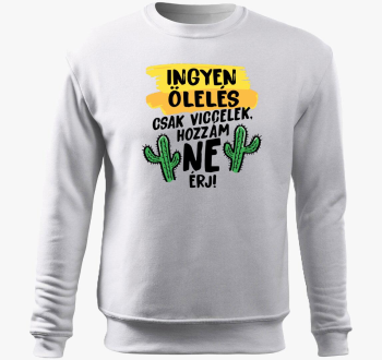 Ingyen pulover s kap