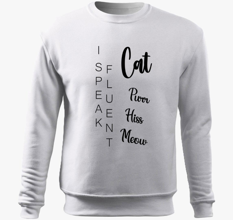 fluent cat pulover s kapuco