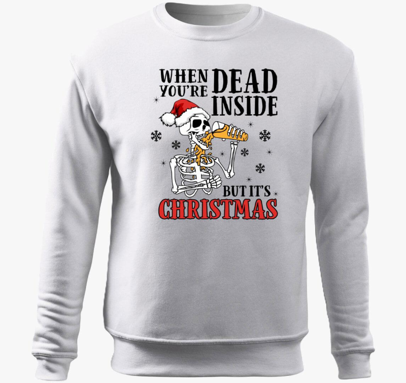 xmas dead inside pulover s kapuco