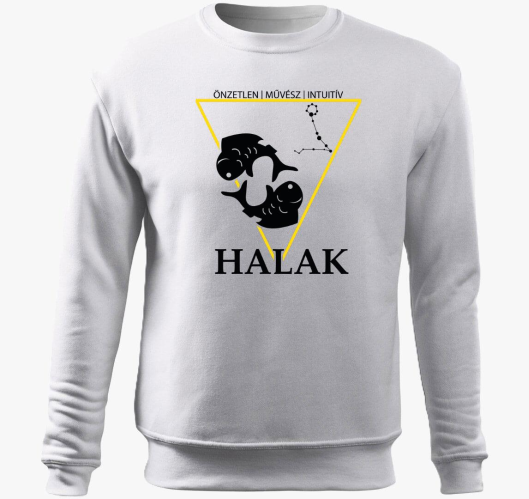 HALAK pulover s kapuco