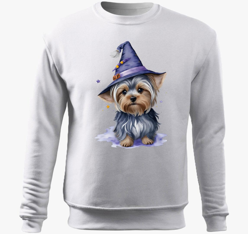 Halloween Yorki pulover s kapuco