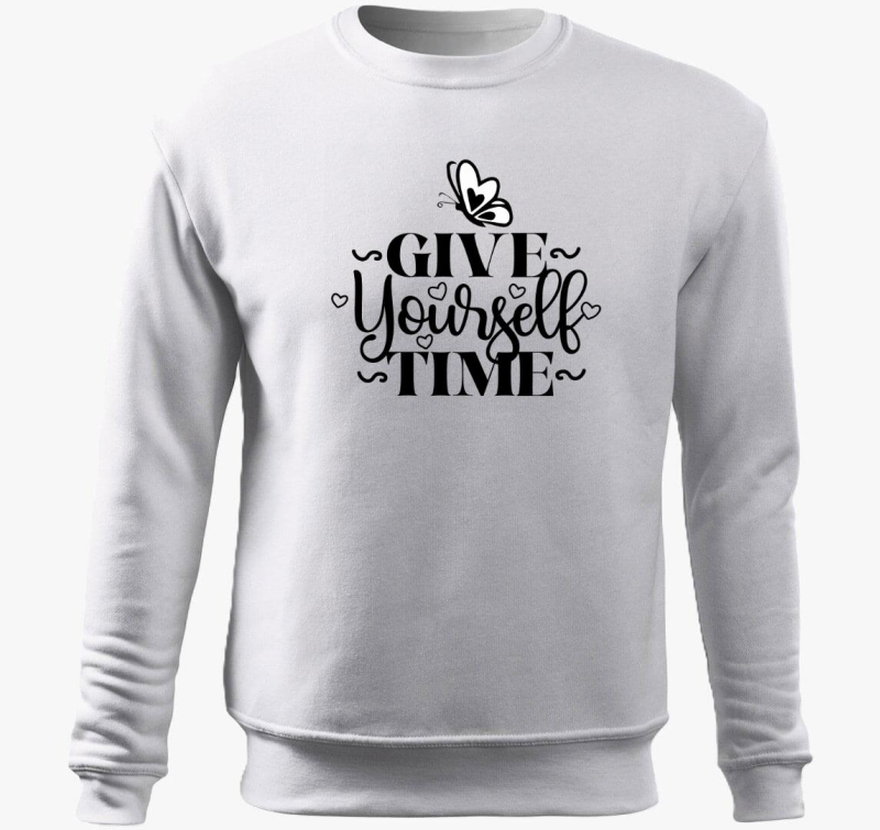 give time pulover s kapuco