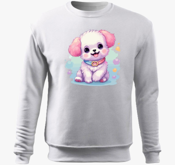 kis bela kutyus pulover s kapuco