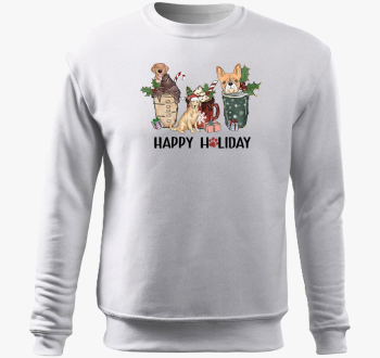 DOGs xmas pulover s kapuco
