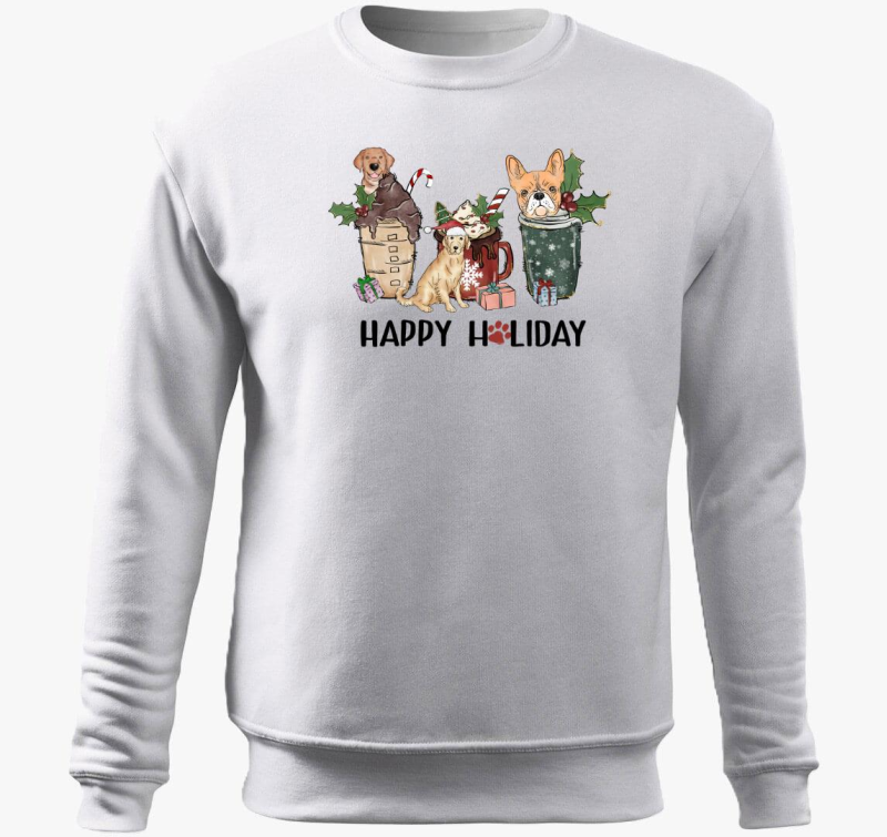 DOGs xmas pulover s kapuco