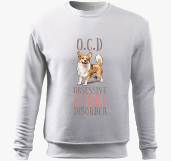 corgi OCD pulover s kapuco