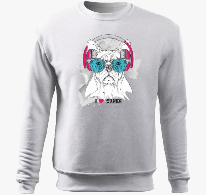 frenchie music pulover s kapuco