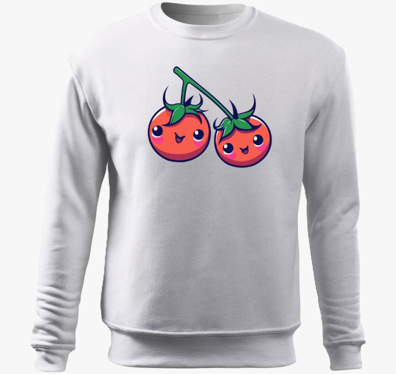 Cherry tomatoes pulover s kapuco