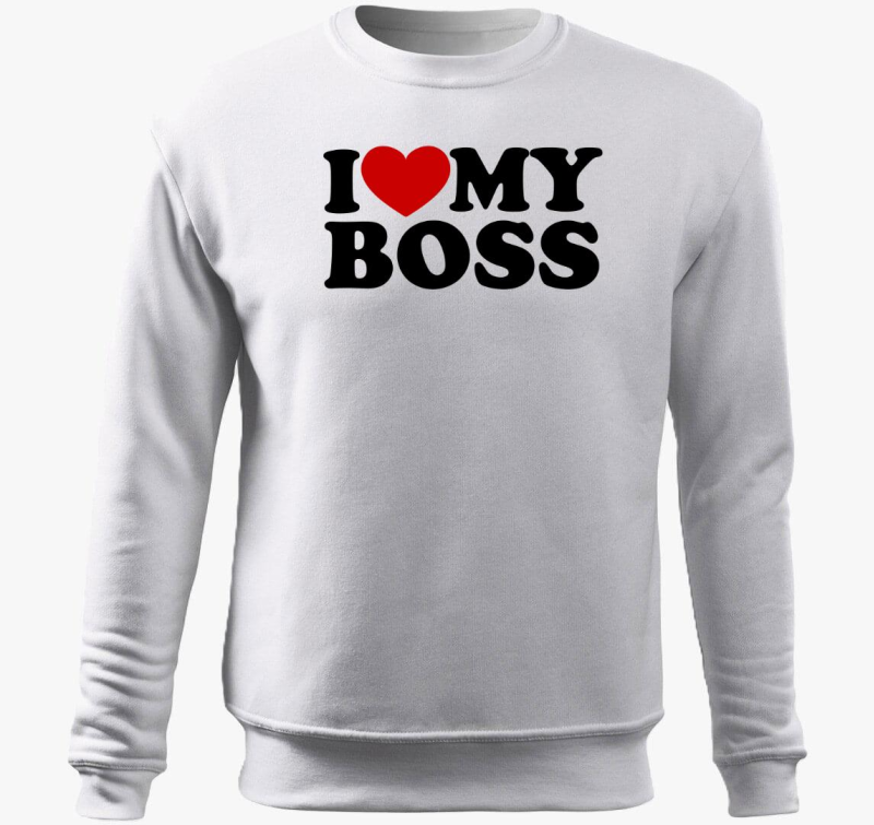 I love my boss pulover s kapuco