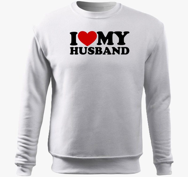I love my husband pulover s kapuco