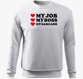 Love job boss pulover s kapuco