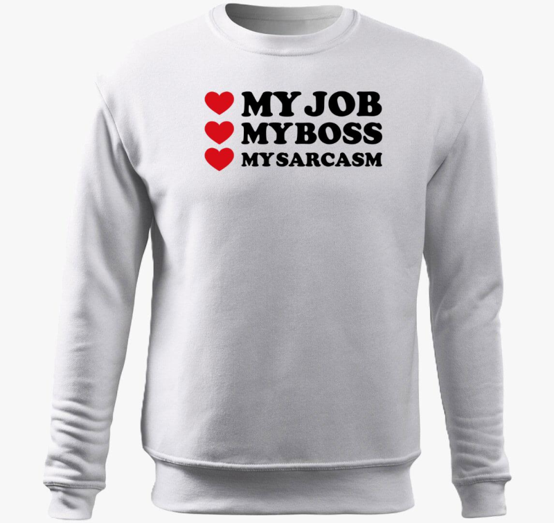 Love job boss pulover s kapuco