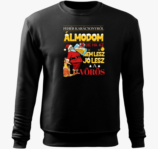 Bela de lesz pulover s kapuco