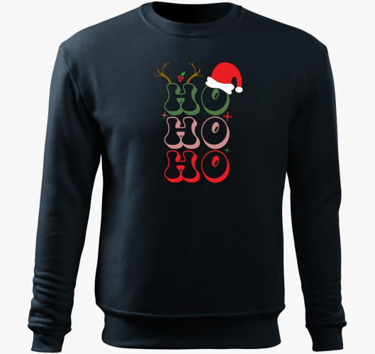 Ho ho ho pulover s kapuco