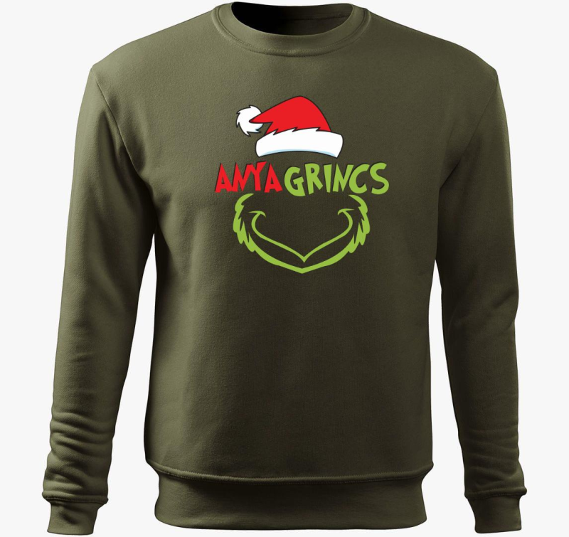 Mama grincs pulover s kapuco