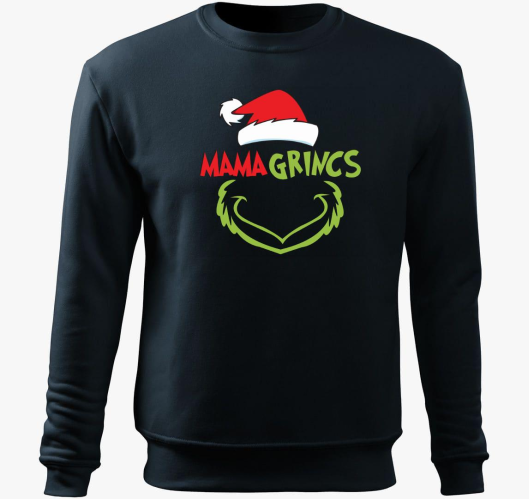 Mama grincs pulover s kapuco