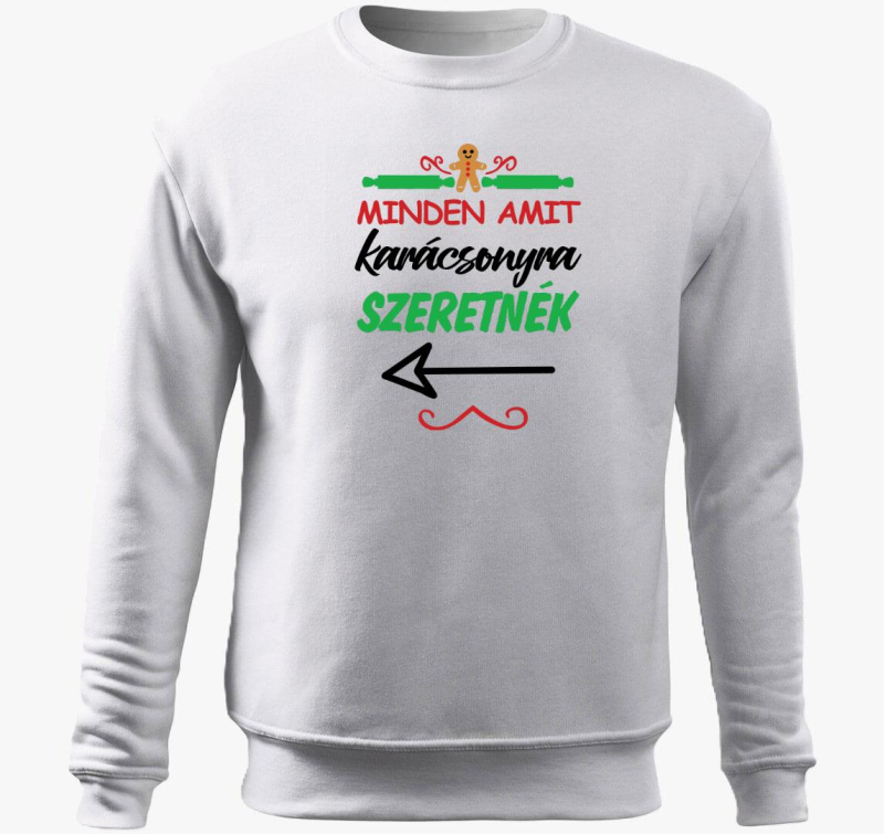 Vsak amit balra pulover s kapuco