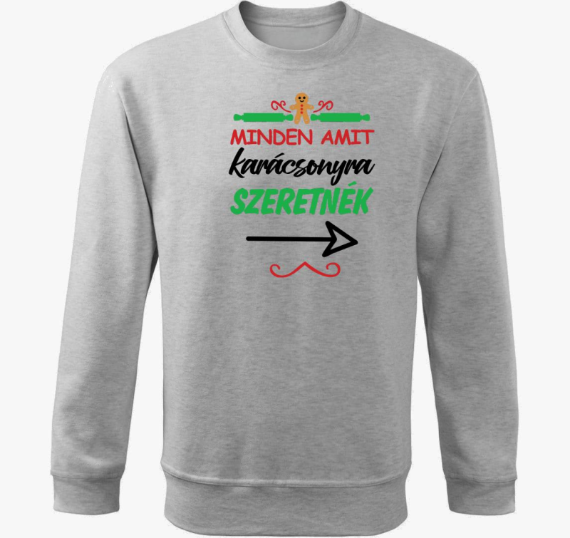 Vsak amit jobbra pulover s kapuco