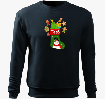 zokni pulover s kapu