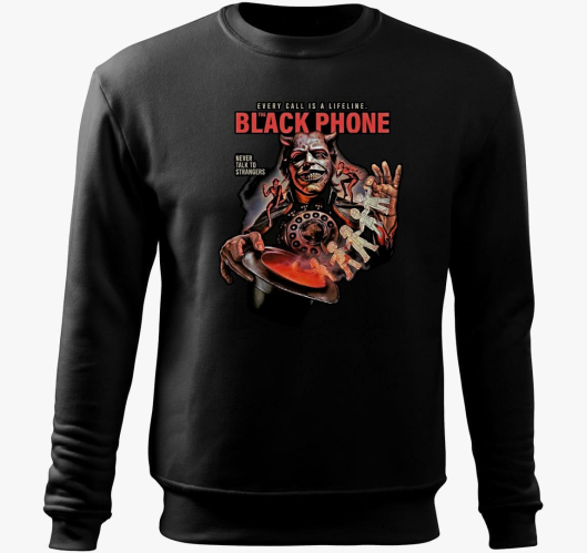 The Black Phone pulover s kapu...