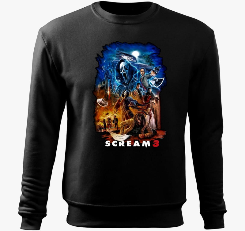 Scream 3 pulover s kapuco